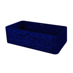 WHITEHAUS 30″ Reversible Series Fireclay Kitchen Sink with Gothichaus Design - WHFLGO3018 - The Home Selection