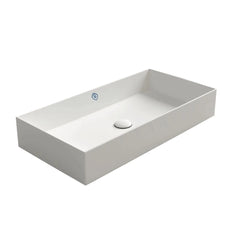 WHITEHAUS 31″ Britannia Large Rectangular above Mount Basin – B-AG80 - The Home Selection