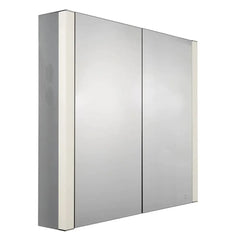 WHITEHAUS 31" Musichaus Double Mirrored Door Medicine Cabinet with USB, Sd Card, Bluetooth, Fm Radio, Speakers, Defogger, & Dimmer - WHFEL8069-S - The Home Selection