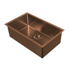 WHITEHAUS 33″ Noah plus Single Bowl, 16 Gauge Linen Textured Dual-Mount Sink Set - WHNPL3318 - The Home Selection