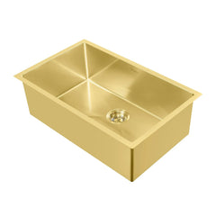 WHITEHAUS 33″ Noah plus Single Bowl, 16 Gauge Linen Textured Dual-Mount Sink Set - WHNPL3318 - The Home Selection