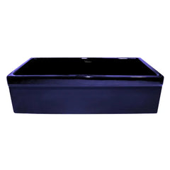 WHITEHAUS 36″ Quatro Alcove Large Reversible Fireclay Sink with Decorative 2½″ Lip - WHQ536 - The Home Selection