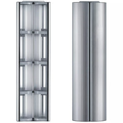 WHITEHAUS Medicinehaus Double Door, Vertical Column, Wall Mount Storage Cabinet - WHRAX - The Home Selection
