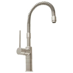 WHITEHAUS Metrohaus Commercial Single Lever Kitchen Faucet with Flexible Spout - WHLX78558 - The Home Selection