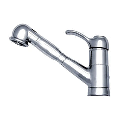 WHITEHAUS Metrohaus Single Hole/Single Lever Kitchen Faucet with Pull-Out Spray Head - WH23564-C - The Home Selection