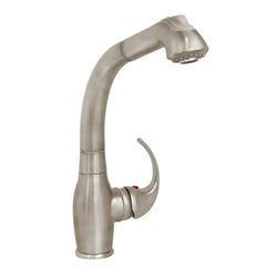 WHITEHAUS Metrohaus Single Lever Kitchen Faucet with Pull-Out Spray Head - WHUS566 - The Home Selection