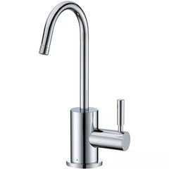 WHITEHAUS Point of Use Cold Water Drinking Faucet with Gooseneck Swivel Spout - WHFH-C1010 - The Home Selection