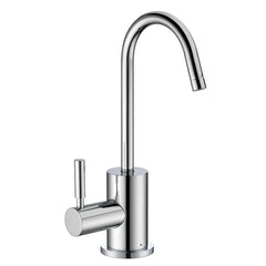 WHITEHAUS Point of Use Instant Hot Water Drinking Faucet with Gooseneck Swivel Spout - WHFH-H1010 - The Home Selection