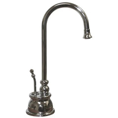 WHITEHAUS Point of Use Instant Hot Water Faucet with Gooseneck Spout and Self Closing Handle - WHFH-H4540 - The Home Selection