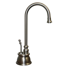WHITEHAUS Point of Use Instant Hot Water Faucet with Gooseneck Spout and Self Closing Handle - WHFH-H4540 - The Home Selection