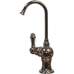 WHITEHAUS Point of Use Instant Hot Water Faucet with Gooseneck Spout and Self Closing Handle - WHFH3-H4130 - The Home Selection