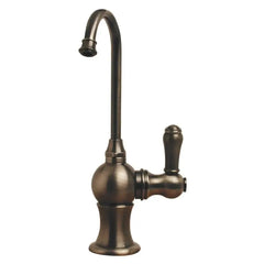 WHITEHAUS Point of Use Instant Hot Water Faucet with Gooseneck Spout and Self Closing Handle - WHFH3-H4130 - The Home Selection