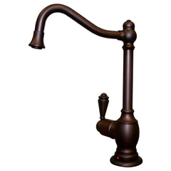 WHITEHAUS Point of Use Instant Hot Water Faucet with Traditional Spout and Self Closing Handle - WHFH-H3130 - The Home Selection