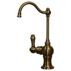 WHITEHAUS Point of Use Instant Hot Water Faucet with Traditional Spout and Self Closing Handle - WHFH3-H4131 - The Home Selection