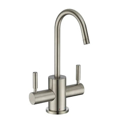 WHITEHAUS Point of Use Instant Hot/Cold Water Drinking Faucet with Gooseneck Swivel Spout - WHFH-HC1010 - The Home Selection