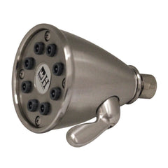 WHITEHAUS Showerhaus Round Showerhead with 8 Spray Jets – Solid Brass Construction with Adjustable Ball Joint – WH139 - The Home Selection