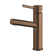 WHITEHAUS Waterhaus Lead-Free Solid Stainless Steel Single Lever Elevated Lavatory Faucet - WHS1206-SB - The Home Selection