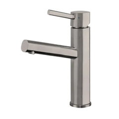 WHITEHAUS Waterhaus Lead-Free Solid Stainless Steel Single Lever Elevated Lavatory Faucet - WHS1206-SB - The Home Selection