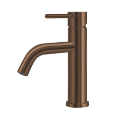 WHITEHAUS Waterhaus Lead-Free Solid Stainless Steel Single Lever Elevated Lavatory Faucet - WHS8601-SB - The Home Selection