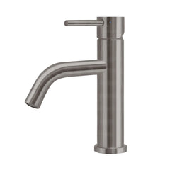 WHITEHAUS Waterhaus Lead-Free Solid Stainless Steel Single Lever Elevated Lavatory Faucet - WHS8601-SB - The Home Selection