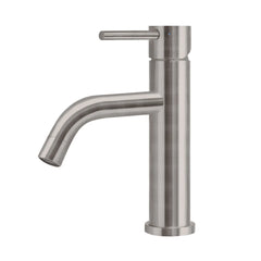 WHITEHAUS Waterhaus Lead-Free Solid Stainless Steel Single Lever Elevated Lavatory Faucet - WHS8601-SB - The Home Selection