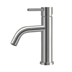 WHITEHAUS Waterhaus Lead-Free Solid Stainless Steel Single Lever Elevated Lavatory Faucet - WHS8601-SB - The Home Selection
