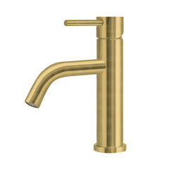 WHITEHAUS Waterhaus Lead-Free Solid Stainless Steel Single Lever Elevated Lavatory Faucet - WHS8601-SB - The Home Selection