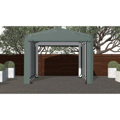 ShelterLogic ShelterTube Wind and Snow-Load Rated Garage, 12x23x10 - SQAACC0103C01202310