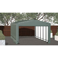 ShelterLogic ShelterTube Wind and Snow-Load Rated Garage, 12x23x8 - SQAACC0103C01202308