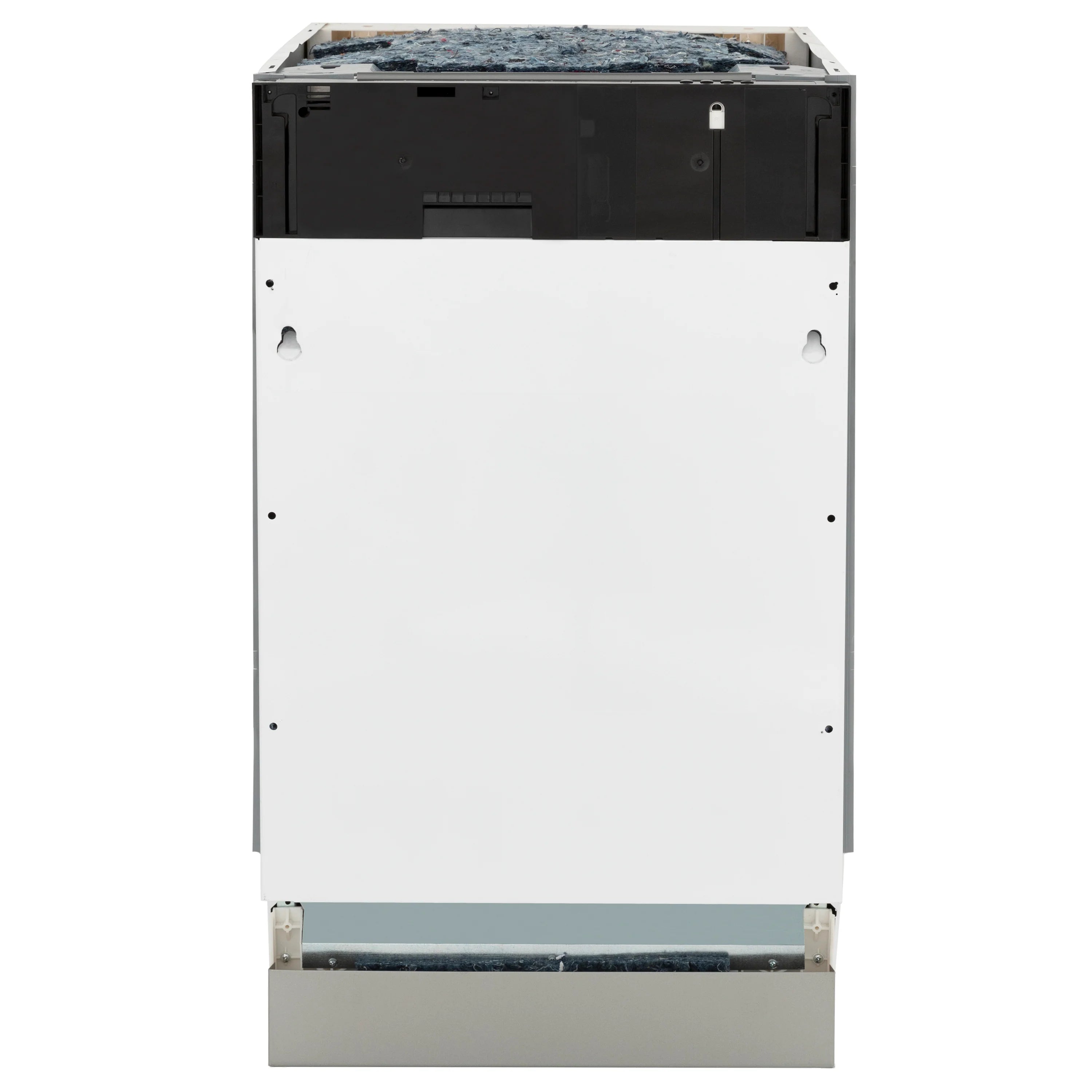 ZLINE 18" Tallac Series 3rd Rack Top Control Dishwasher in Custom Panel Ready with Stainless Steel Tub, 51dBa (DWV-18)