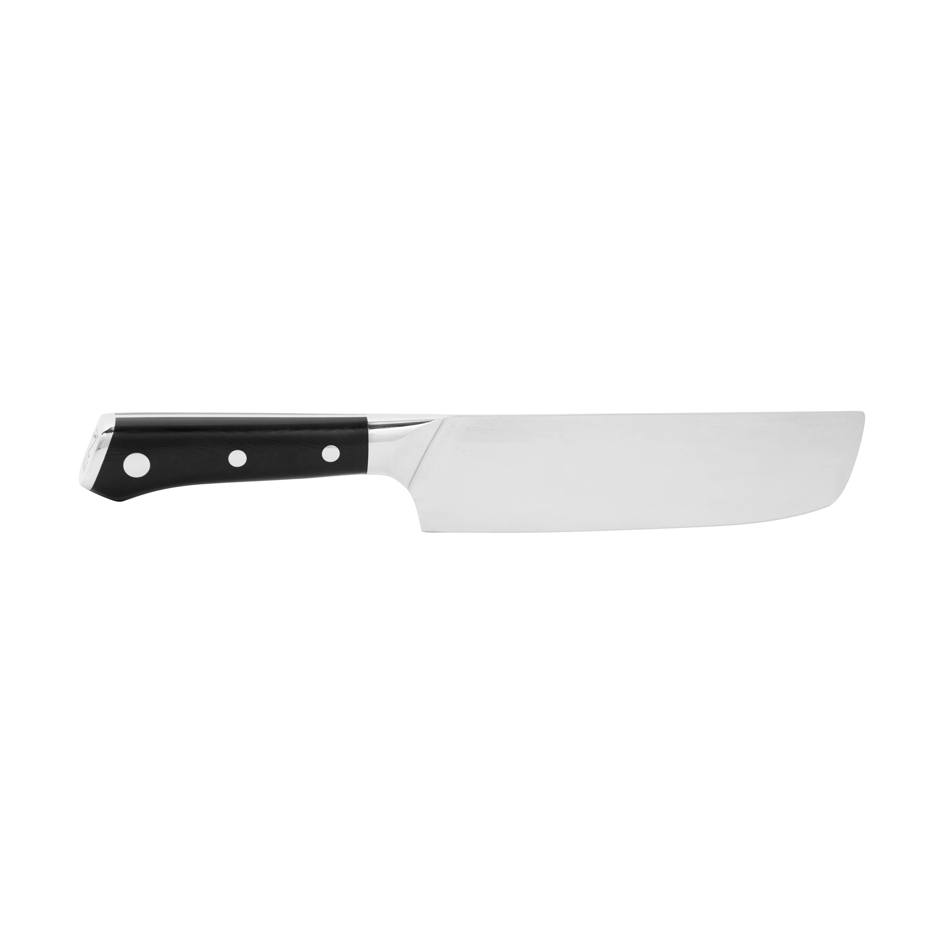 Calphalon Full Forged No Stain 7 Santoku Knife German Steel With Black  Handle 