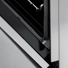 ZLINE Autograph Edition 30" 4.0 cu. ft. Dual Fuel Range with Gas Stove and Electric Oven in DuraSnow® Stainless Steel with Accents - RASZ-SN-30