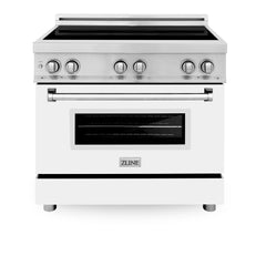 ZLINE 36" 4.6 cu. ft. Induction Range with a 4 Element Stove and Electric Oven in Stainless Steel (RAIND-36)