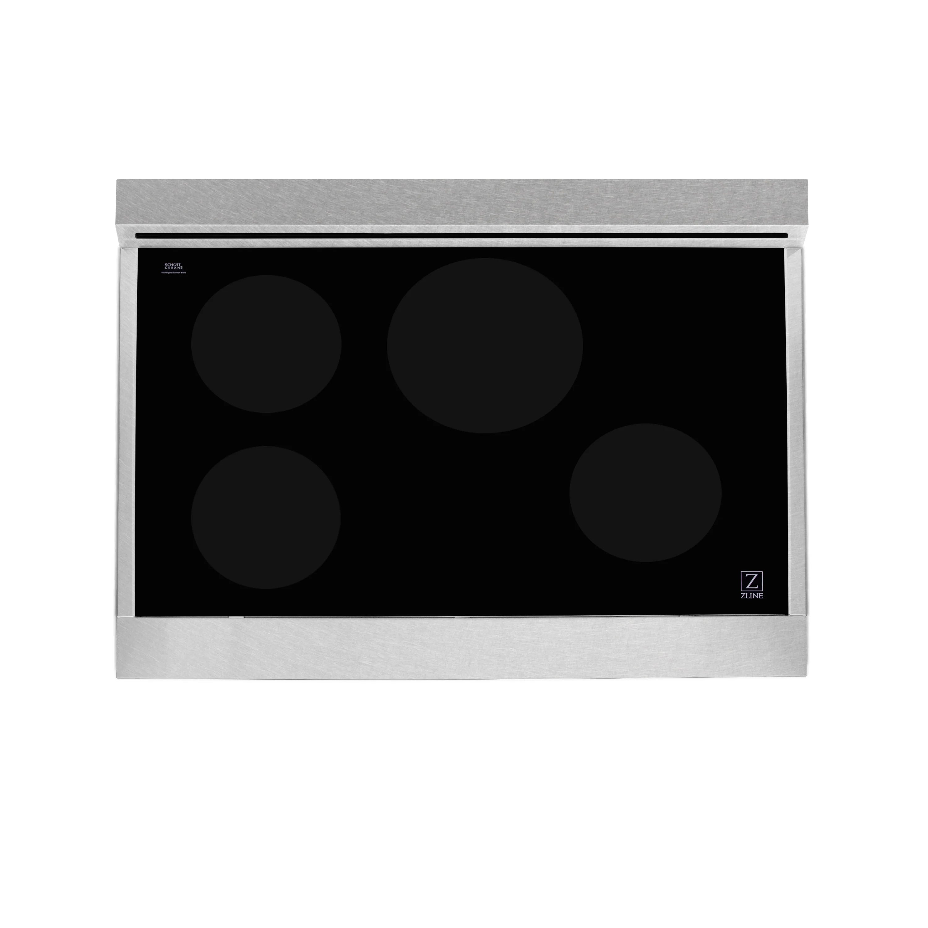 ZLINE 36" 4.6 cu. ft. Induction Range with a 4 Element Stove and Electric Oven in Black Matte (RAINDS-BLM-36)