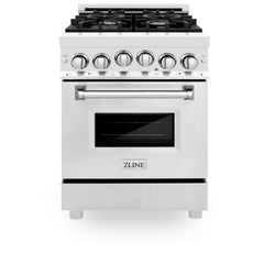 ZLINE 24" 2.8 cu. ft. Range with Gas Stove and Gas Oven - RG24