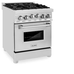 ZLINE 24" 2.8 cu. ft. Range with Gas Stove and Gas Oven - RG24