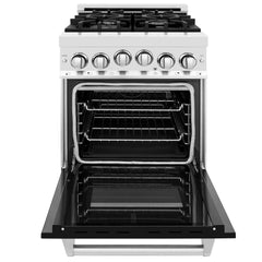ZLINE 24" 2.8 cu. ft. Range with Gas Stove and Gas Oven - RG24