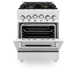 ZLINE 24" 2.8 cu. ft. Range with Gas Stove and Gas Oven - RG24