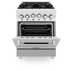 ZLINE 24" 2.8 cu. ft. Range with Gas Stove and Gas Oven - RG24
