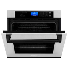 ZLINE 30" Autograph Edition Single Wall Oven with Self Clean and True Convection in Fingerprint Resistant Stainless Steel (AWSSZ-30)