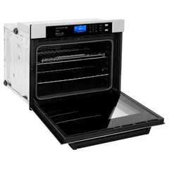 ZLINE 30" Autograph Edition Single Wall Oven with Self Clean and True Convection in Fingerprint Resistant Stainless Steel (AWSSZ-30)