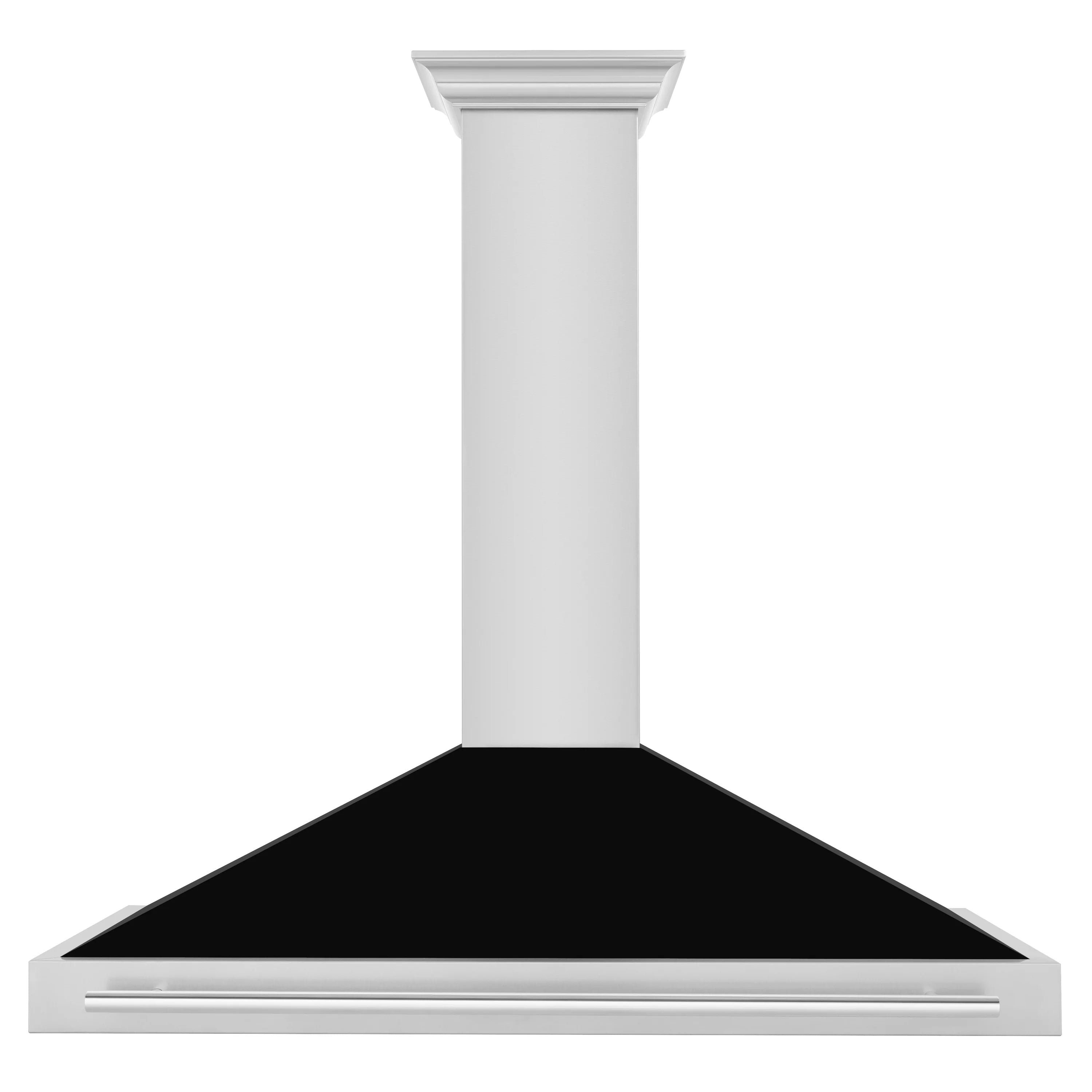 ZLINE 48" Stainless Steel Range Hood with Shell and Stainless Steel Handle (KB4STX-BLM-48)