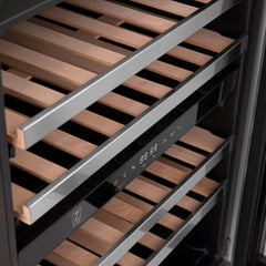 ZLINE 24" Dual Zone 44-Bottle Wine Cooler in Stainless Steel with Accent (RWV-UD-24)