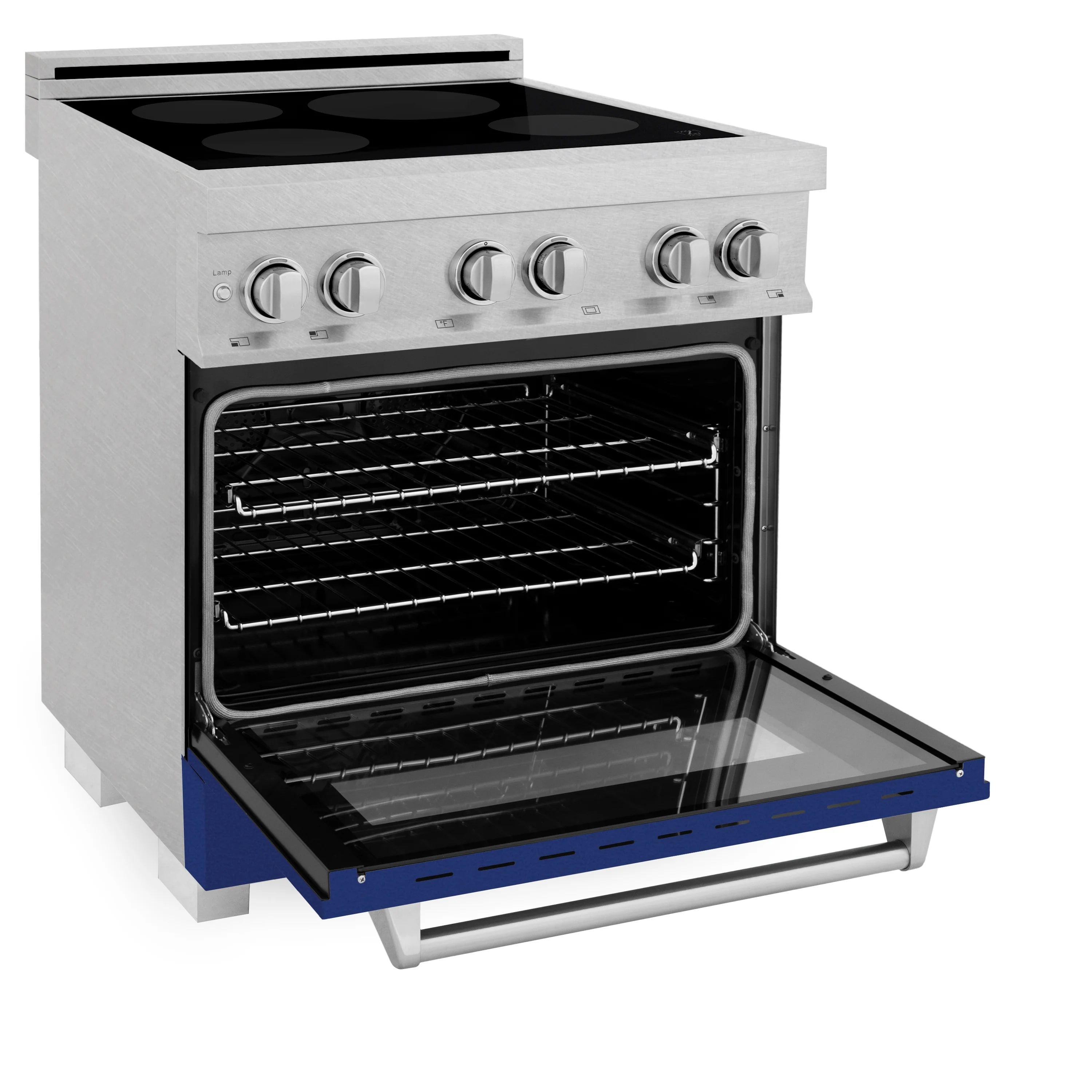 ZLINE 30" 4.0 cu. ft. Induction Range with a 4 Element Stove and Electric Oven (RAINDS-BG-30)