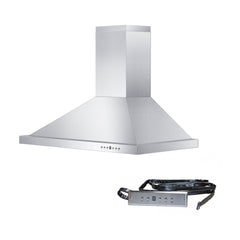 ZLINE 30 in. ADA Compliant Convertible Vent Wall Mount Range Hood in Stainless Steel - KB-H-30