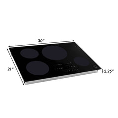 ZLINE 30" Induction Cooktop with 4 burners - RCIND-30