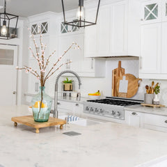 ZLINE 30-Inch Porcelain Gas Stovetop in Fingerprint Resistant Stainless Steel with 4 Gas Burners and Griddle - RTS-GR-30