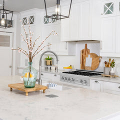 ZLINE 36" Porcelain Gas Stovetop in DuraSnow® Stainless Steel with 6 Gas Burners - RTS-36