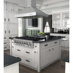 (archived) ZLINE 30" Designer Series Stainless Island Range Hood - KB2i-4SSXS-30 - The Home Selection