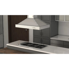 (archived) ZLINE 30" Designer Series Stainless Island Range Hood - KB2i-4SSXS-30 - The Home Selection